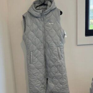 Bench Light Gray Quilted Hooded Vest